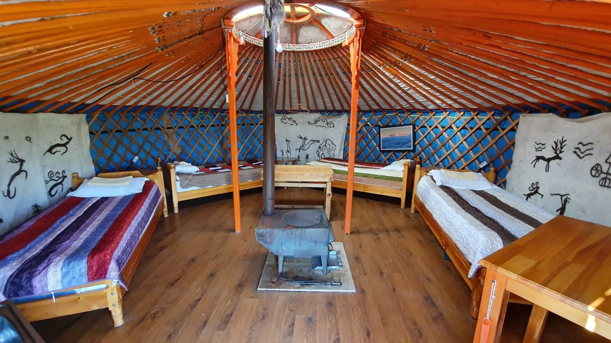 Authentic Mongolian ger stay at Hunnu Camp near Ulaanbaatar