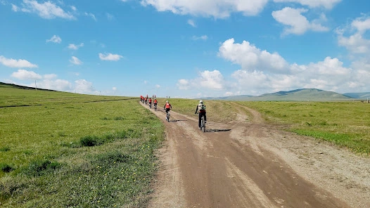 Bicycle rental service at Hunnu Camp Mongolia